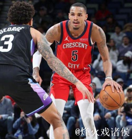 CJ45分鹈鹕险胜爵士4连胜 快船负公牛止4连胜